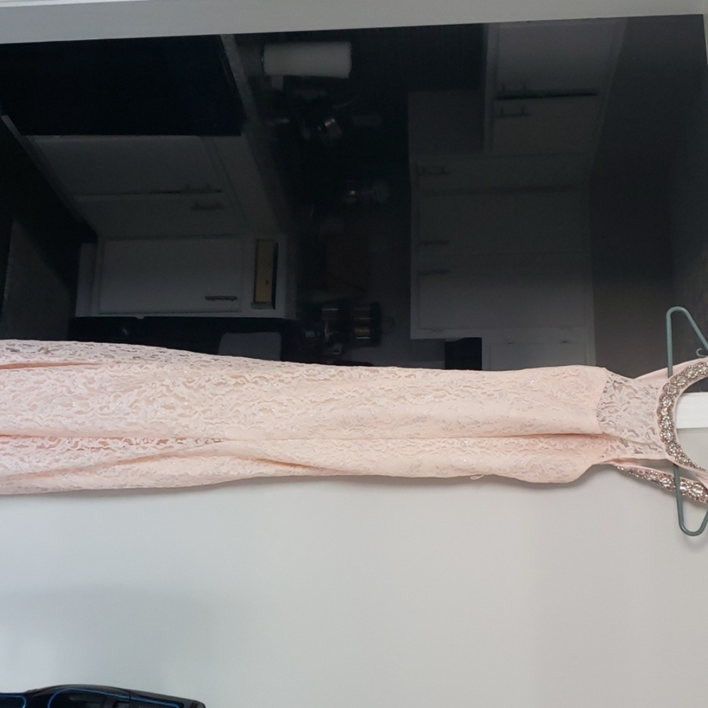 Formal lace gown